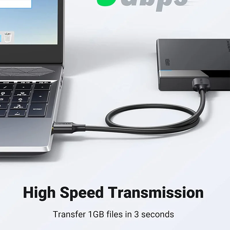 Cáp USB 3.0 sang micro USB 3.0 UGREEN 10843 đầu cáp mạ vàng — ảnh 4