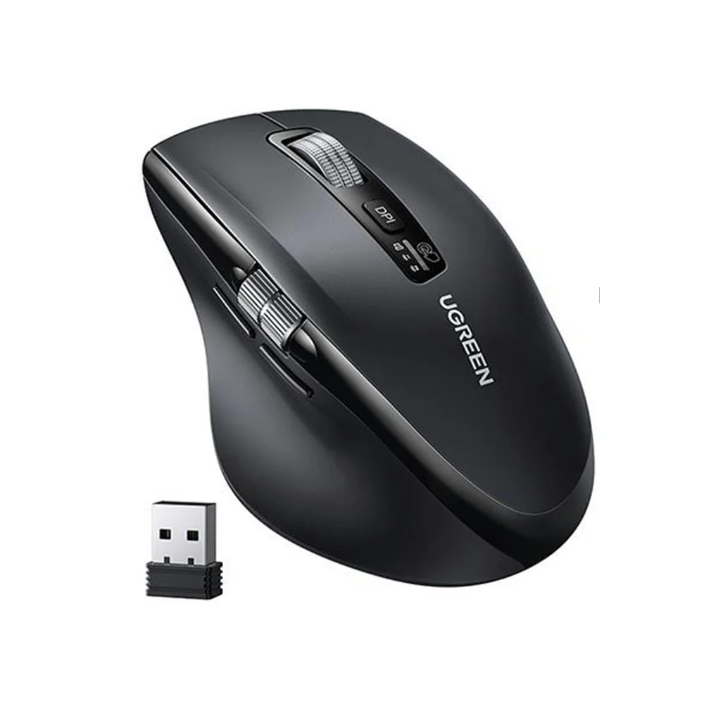 Chuột không dây Bluetooth v5.4 & Wirelless 2.4GHz hỗ trợ 5000DPI Ugreen 45792 cao cấp