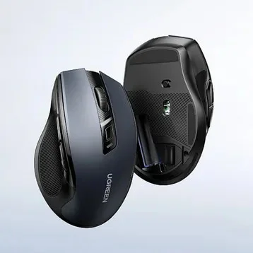 Chuột không dây Ultra Silent 2.4Ghz, chuột công thái học 5 cấp độ 4000DPI Ugreen 15063 cao cấp — ảnh 3