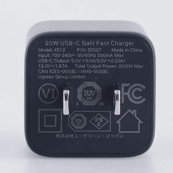 Củ sạc nhanh 20W 1 cổng Type C UGREEN X152 55527 — ảnh 2