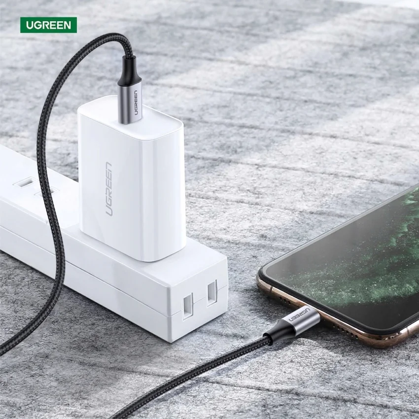 Củ sạc nhanh 20W UGREEN CD137 cổng ra USB-C chân dẹt