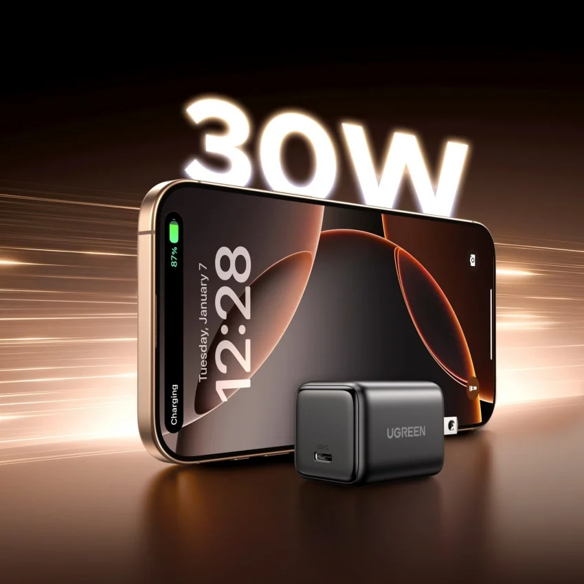 Củ sạc nhanh 30W GaN UGREEN X513 55530 — ảnh 7