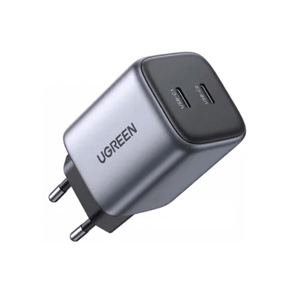 Củ sạc nhanh 45W Ugreen CD294 chân tròn EU công nghệ GaN (90573)