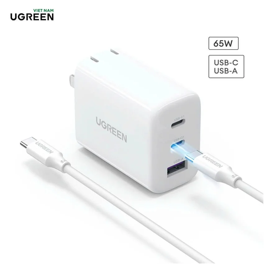 Củ sạc nhanh 65W Ugreen 90495 — ảnh 2