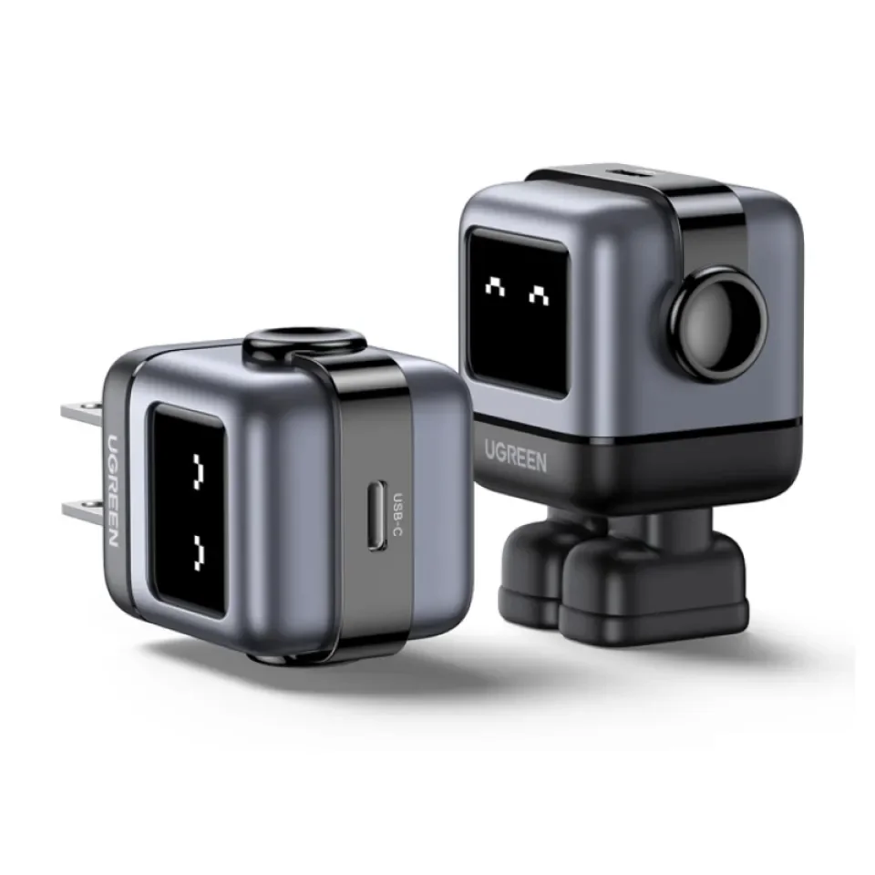 Củ sạc nhanh Robot Nexode RG 30W cổng USB Type C màu xám (CD359) Ugreen 15550