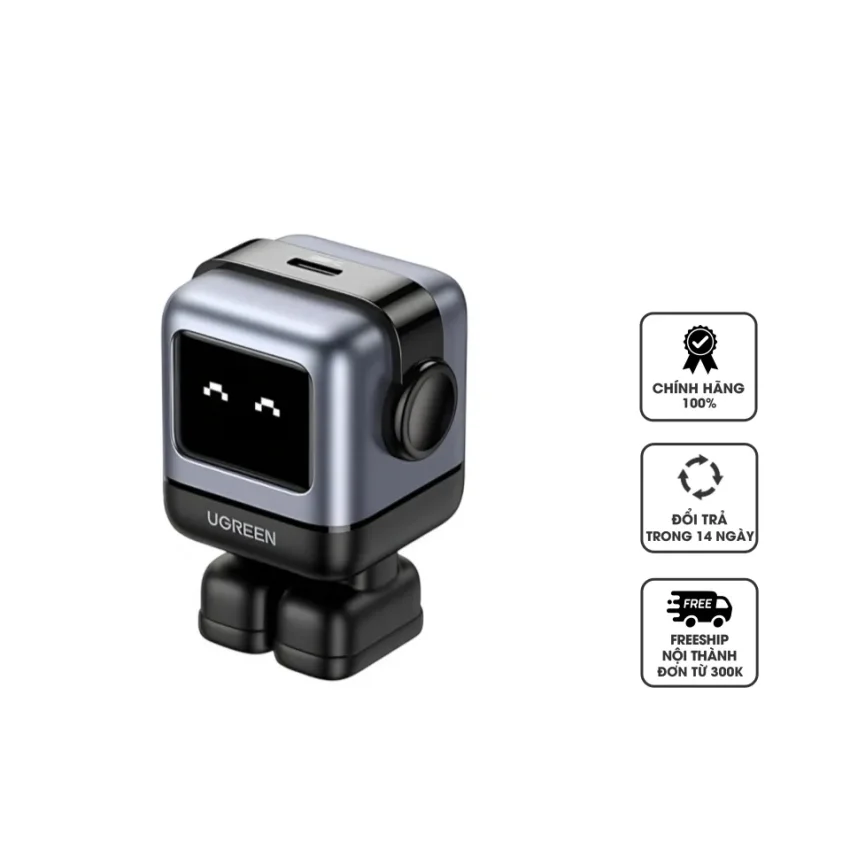 Củ sạc nhanh Robot Nexode RG 30W cổng USB Type C màu xám (CD359) Ugreen 15550 — ảnh 4