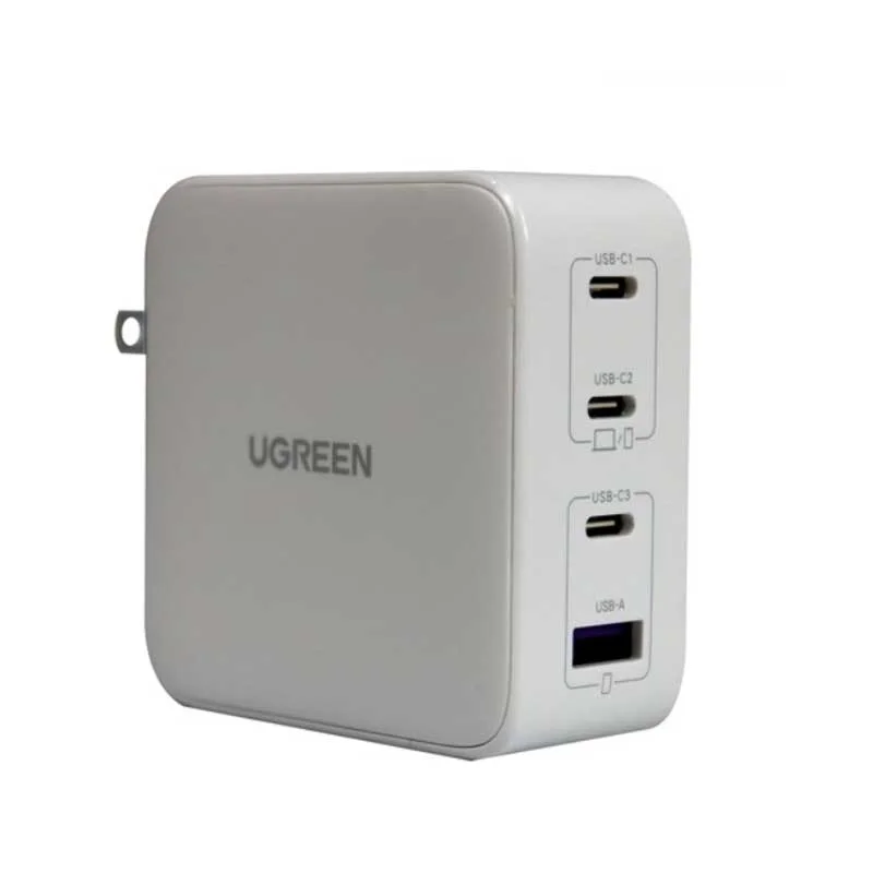 Củ sạc nhanh type C UGREEN CD226 GaN 100W chân dẹt 100W, 3USB-C, 1USB-A sạc nhanh đồng thời 4 cổng (15336) — ảnh 6