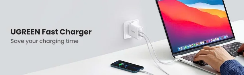 Củ sạc nhanh Ugreen hai cổng 36W Ugreen 70263 — ảnh 10