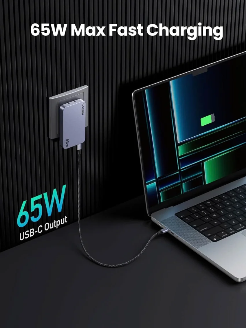 Củ sạc Type C 65W UGREEN Nexode Pro X753 GaN Ultra-Slim — ảnh 2
