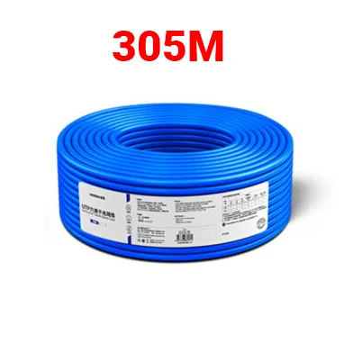 Cuộn cáp mạng CAT6 UTP, màu đen dài 305M Ugreen (11259)
