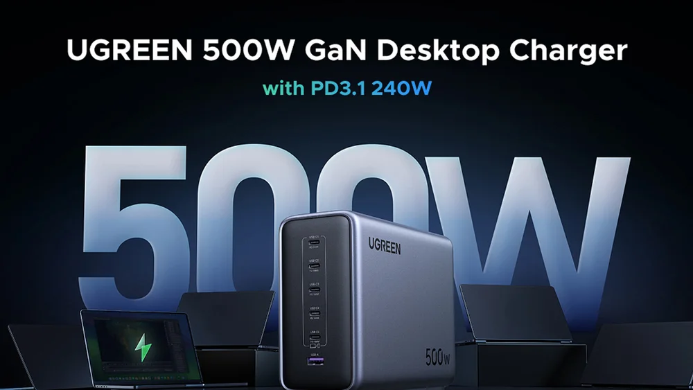 Đánh giá bộ sạc UGreen Nexode 500W GaN: Sạc mọi thứ cùng một lúc