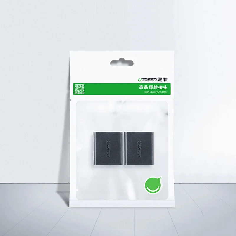 Đầu chia RJ45 Ugreen 1 ra 2 cho dây mạng 2 chiếc/túi màu đen Ugreen (50923) — ảnh 5