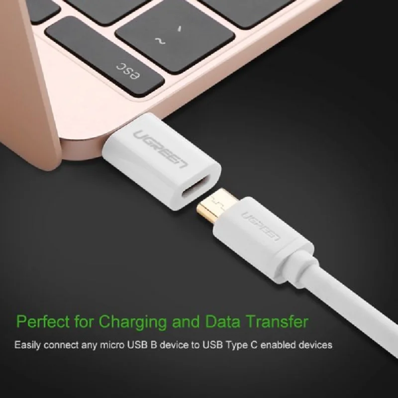 Đầu chuyển USB 3.1 Type-C sang micro USB Ugreen (30154) — ảnh 4