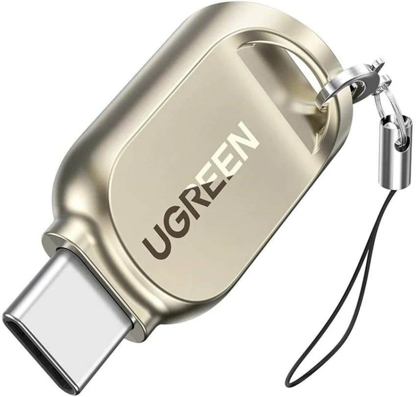 Đầu đọc thẻ TF, SD chân cắm USB-C Ugreen (80124) — ảnh 2