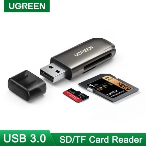 Đầu đọc thẻ USB 3.0 đa năng CF, SD Ugreen (10911) — ảnh 2