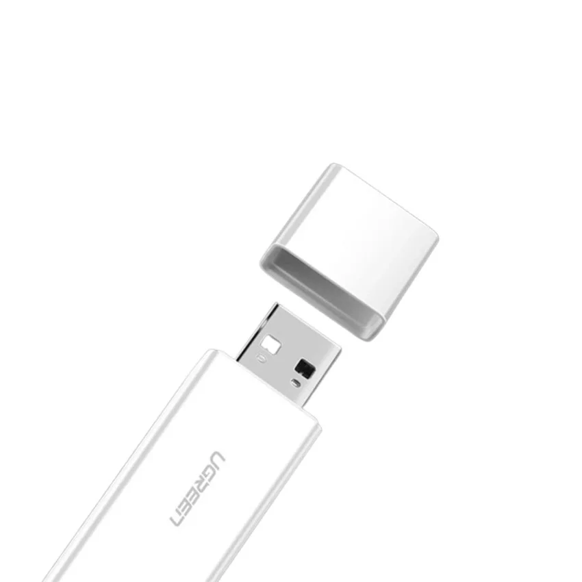 Đầu đọc thẻ USB 3.0 hỗ trợ thẻ TF và DS màu trắng Ugreen (40753) — ảnh 2