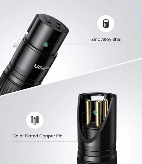 Đầu nối Canon cái 1 chiếc/túi Ugreen (80440)