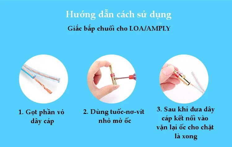 Đầu nối cáp AV (4 chiếc/ túi) Ugreen (30513)