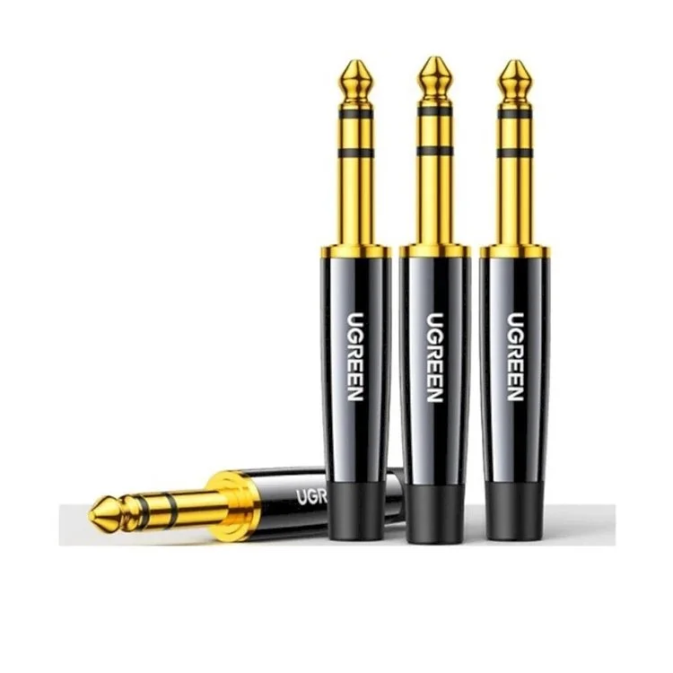 Đầu nối cáp AV 6.35mm (4 chiếc/túi) Ugreen (60379) — ảnh 1