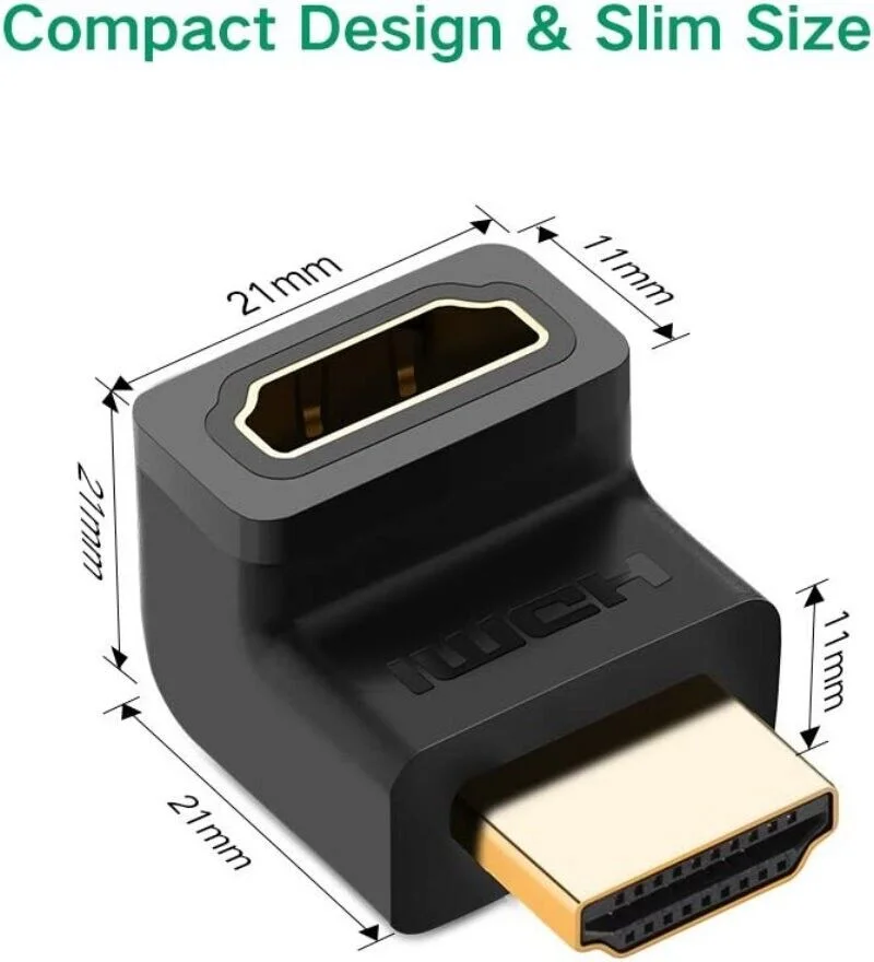 Đầu nối HDMI 90 độ - bẻ lên Ugreen (20110) — ảnh 5
