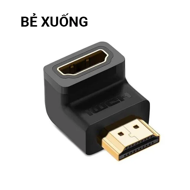 Đầu nối HDMI 90 độ - bẻ xuống Ugreen (20109)