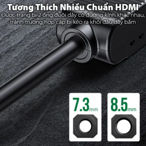 Đầu nối HDMI vỏ nhựa Ugreen (80741) — ảnh 5