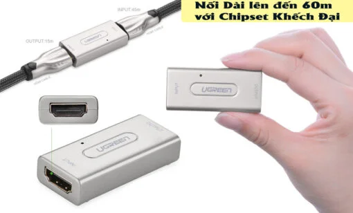 Đầu nối kéo dài HDMI có chipset Ugreen (40265)