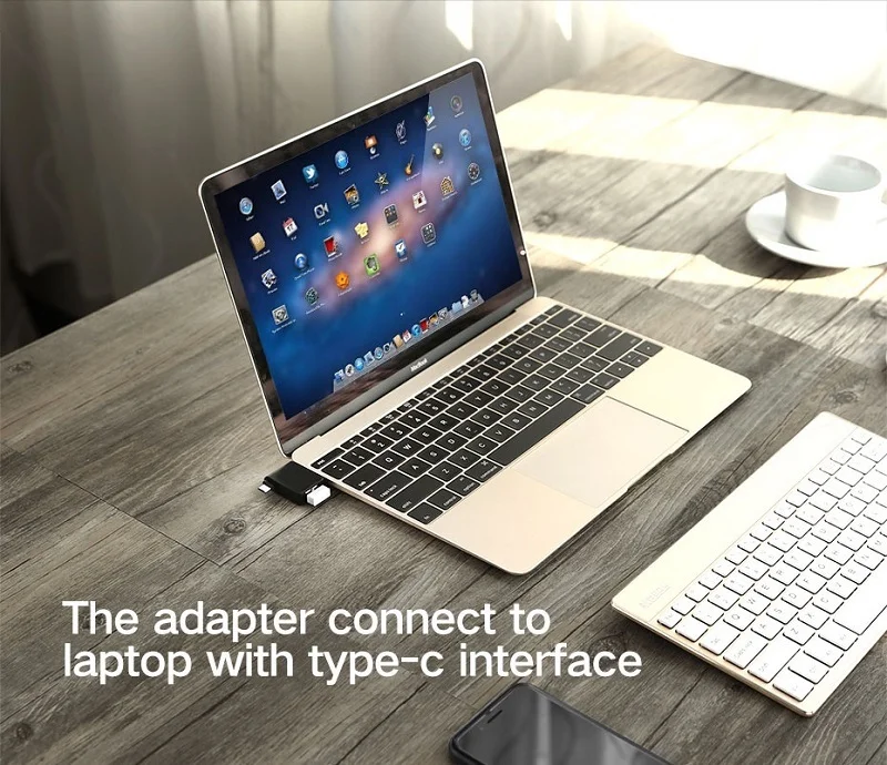Đầu nối Micro USB + USB-C sang USB 3.0 màu đen Ugreen (30453)