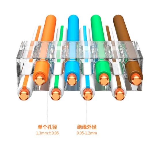 Đầu nối RJ45 cho dây mạng Cat5e, 100 chiếc /túi Ugreen (50635) — ảnh 3