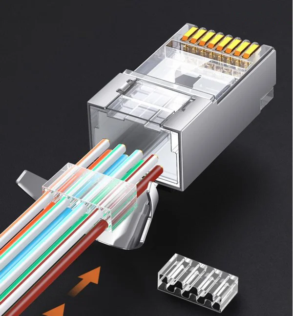 Đầu nối RJ45 cho dây mạng CAT6, 100 chiếc/ túi Ugreen (20893) — ảnh 4