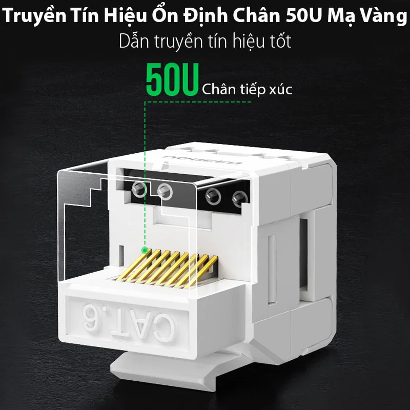 Đầu nối RJ45 cho dây mạng CAT6 Ugreen (80452) — ảnh 3