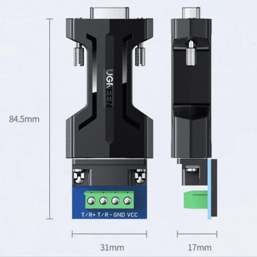 Đầu nối RS232 sang RS485 cho dây COM Ugreen (70613) — ảnh 2