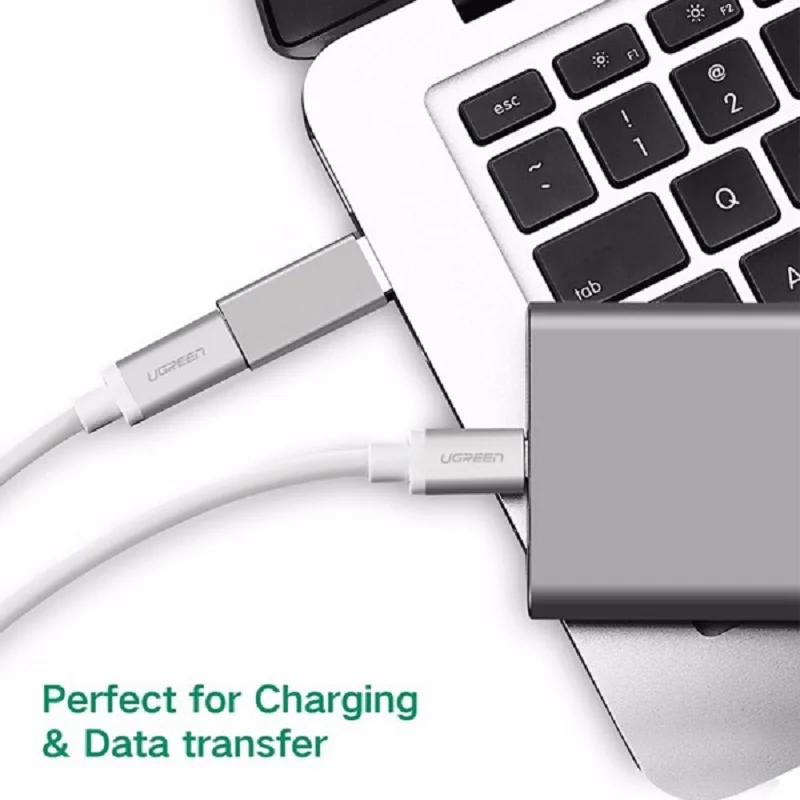 Đầu nối USB 3.0 male sang female, màu xám Ugreen (30705) — ảnh 5