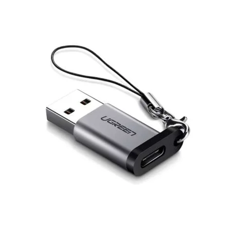 Đầu nối USB 3.0 sang USB type C màu xám Ugreen (50533)