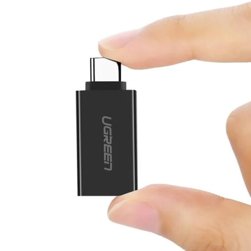 Đầu nối USB 3.1 Type C sang USB 3.0 Type A màu đen Ugreen (20808) — ảnh 2