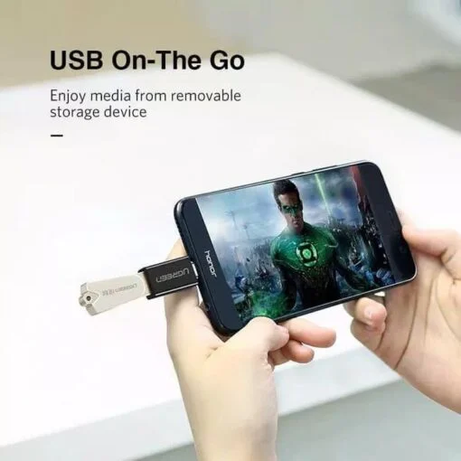 Đầu nối USB 3.1 Type C sang USB 3.0 Type A màu đen Ugreen (20808)