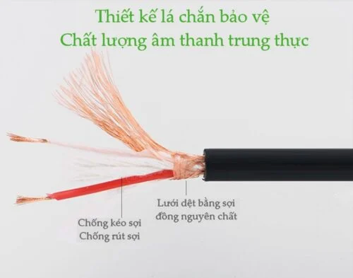 Cáp dữ liệu AV nối dài MIC XLR Ugreen (Canon), dài 8M Ugreen 20713 AV130