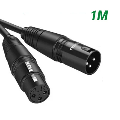 Dây Audio nối dài MIC XLR Ugreen (Canon) 6mm, màu đen, dài 1M Ugreen 20708 AV130
