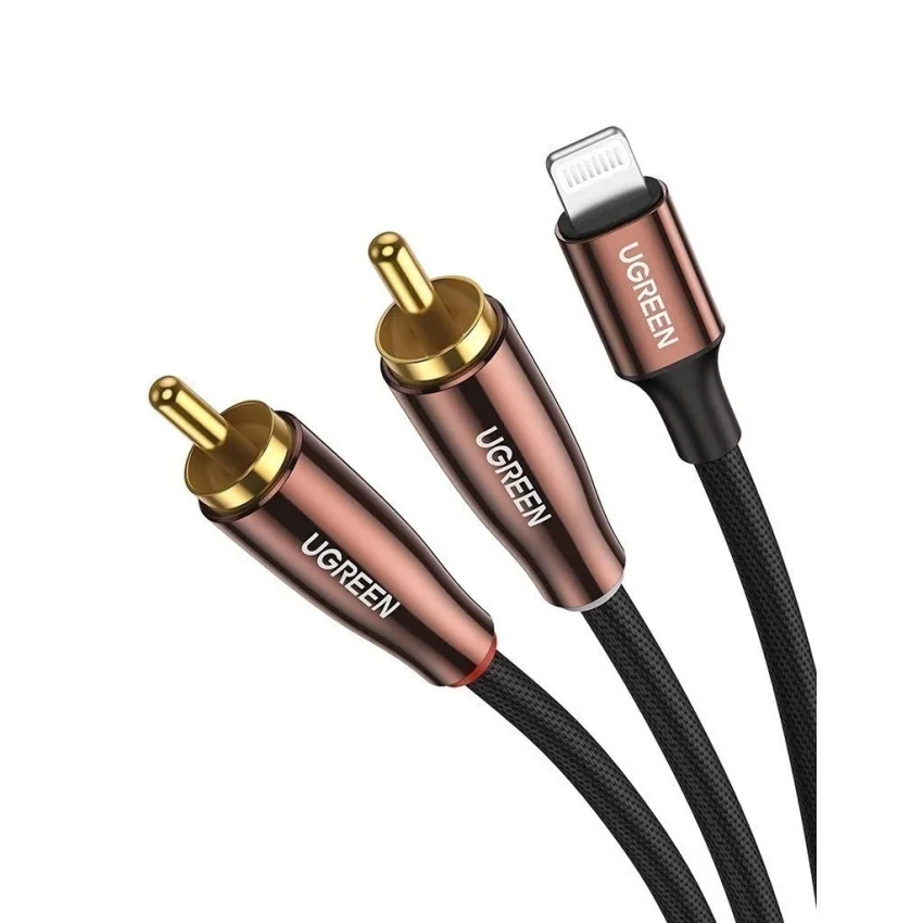 Dây cáp 2RCA sang Lightning dạng dù bện UGREEN AV166 — ảnh 8