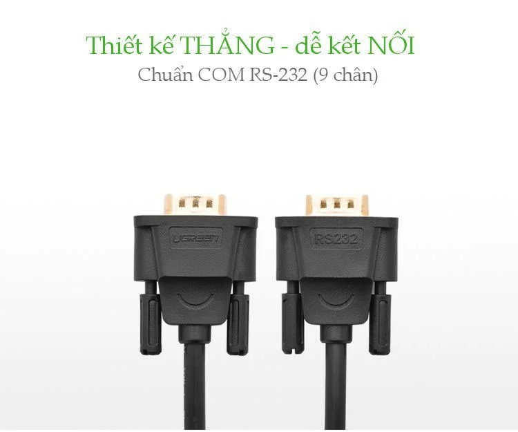 Cáp Nối Dài Cổng COM male to female 5M Ugreen (20148)