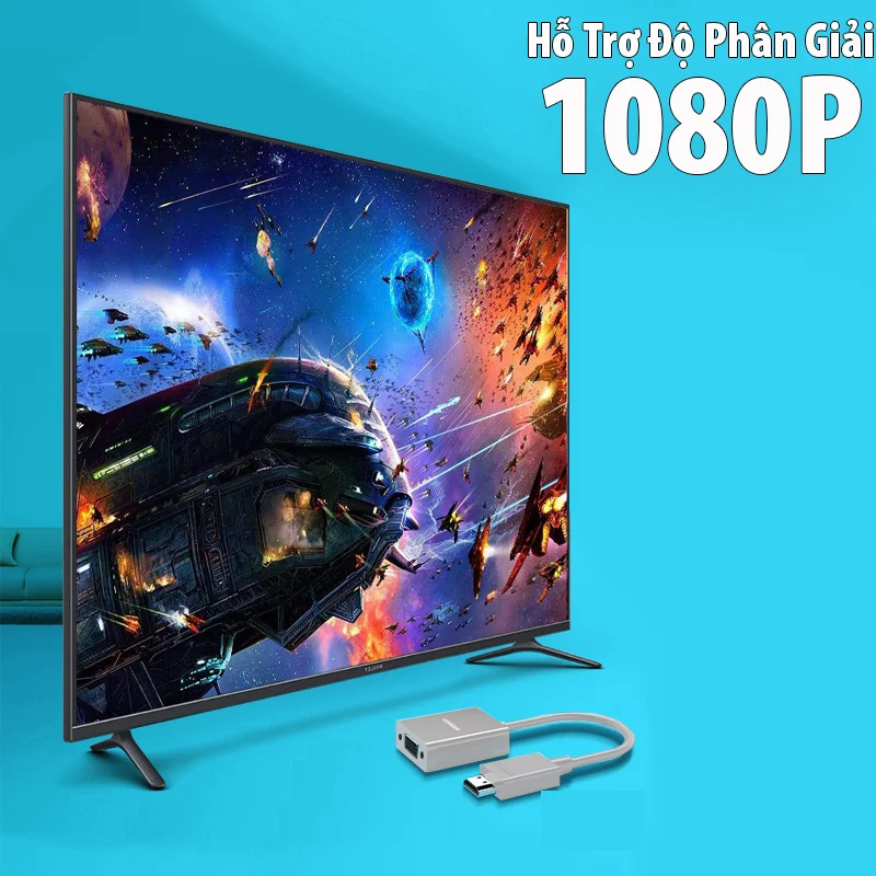 Dây chuyển đổi có chipset HDMI sang VGA dài 15cm Ugreen (60739) — ảnh 2