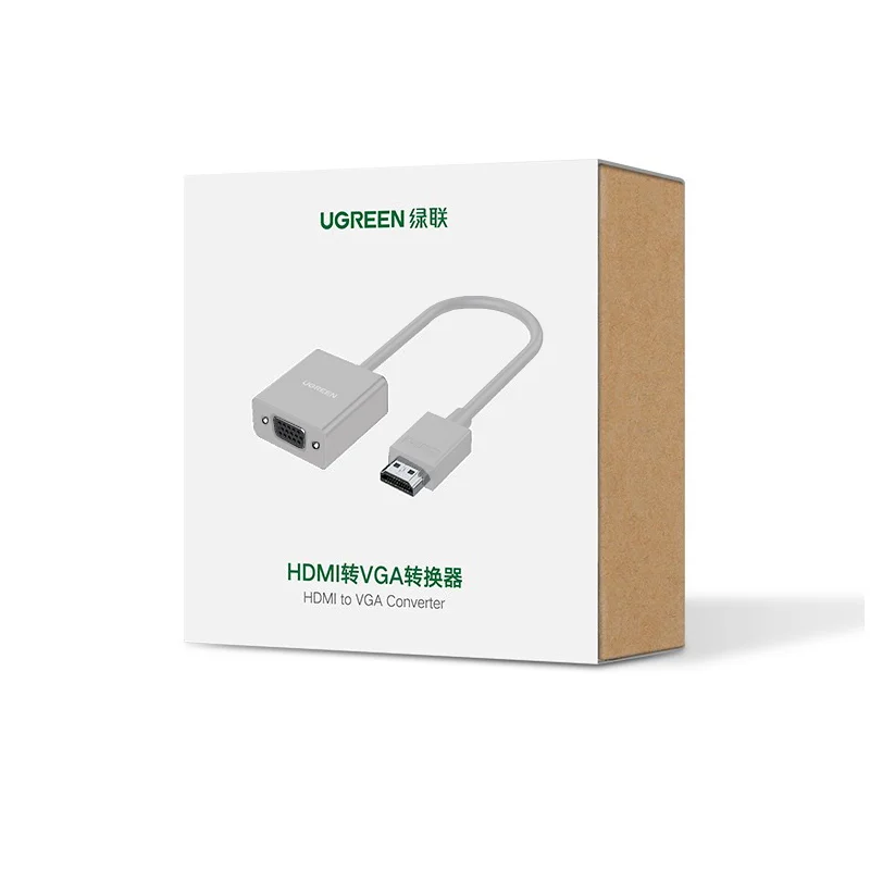 Dây chuyển đổi có chipset HDMI sang VGA dài 15cm Ugreen (60739) — ảnh 9