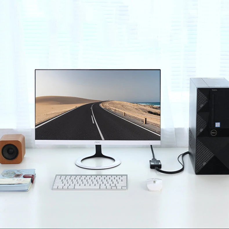 Dây chuyển đổi có chipset HDMI + USB sang Displayport hỗ trợ 4K*2K Ugreen (40238)