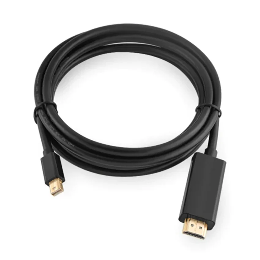 Dây chuyển đổi có chipset mini Displayport sang HDMI, màu đen, dài 1.5M Ugreen (20848)