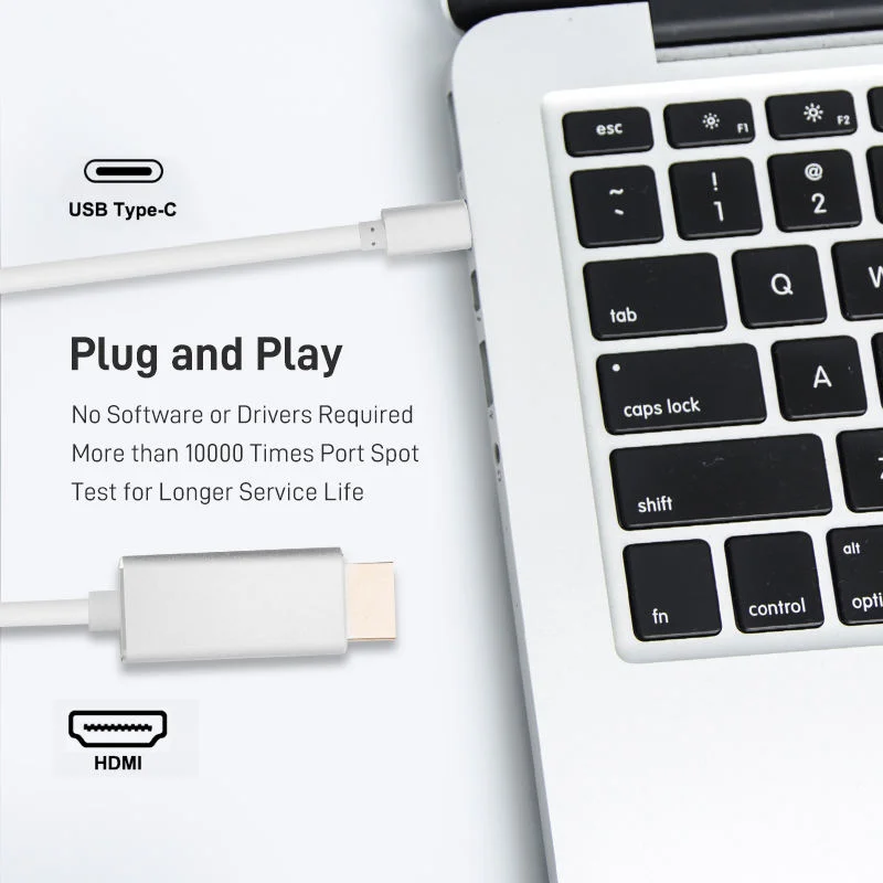 Dây chuyển đổi có chipset mini Displayport sang HDMI, màu trắng, dài 1.5M Ugreen (20849) — ảnh 5