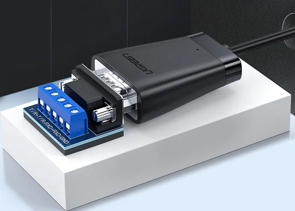 Dây chuyển đổi có chipset USB 2.0 sang COM RS-422/RS-485 dài 1.5M Ugreen (60562)