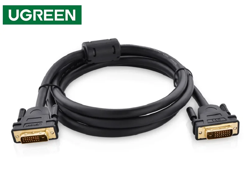 Dây DVI Ugreen (24+1) mạ vàng, dài 15M Ugreen (11603) — ảnh 2