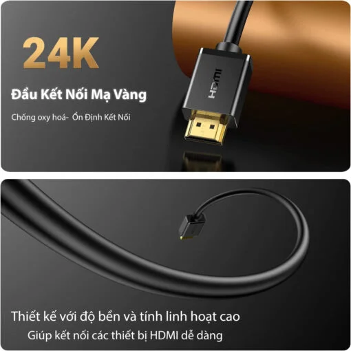 Dây HDMI 1.4 đồng 100%, 19+1 nối dài 3M Ugreen (10145) — ảnh 4