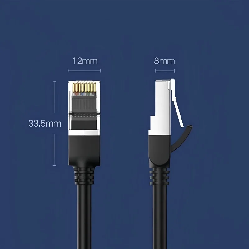 Dây mạng CAT6, màu đen, dài 1M Ugreen (50191) — ảnh 2