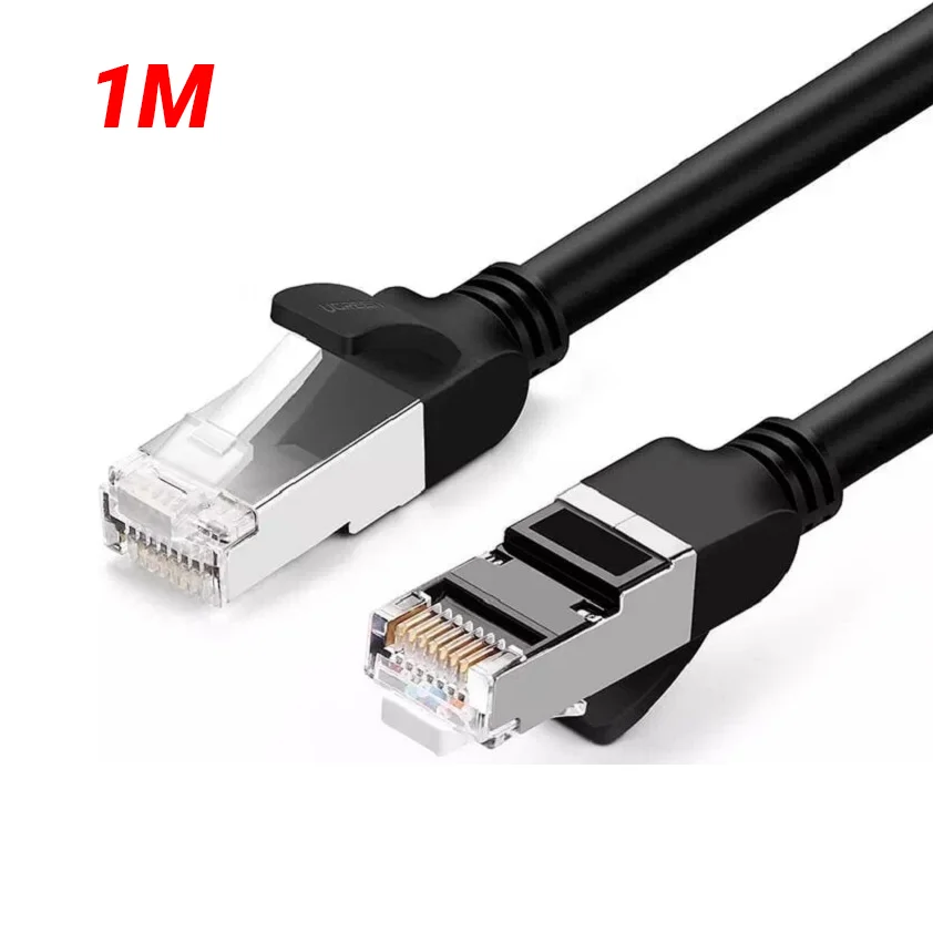 Dây mạng CAT6, màu đen, dài 1M Ugreen (50191) — ảnh 1